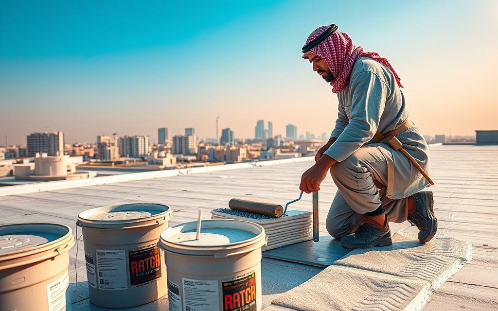 عزل اسطح حي النورس بالدمام